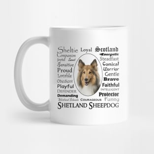 Sheltie Traits Mug